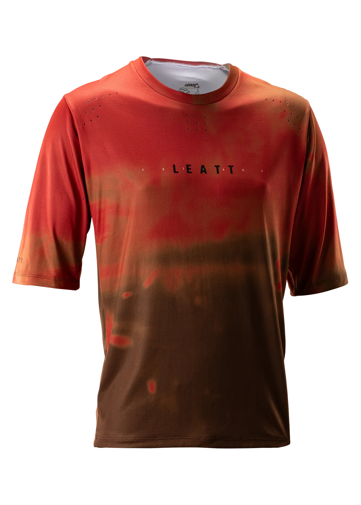 חולצת רכיבה קצרה גברים MTB Gravity 4.0 Dusty Red V26 - Leatt