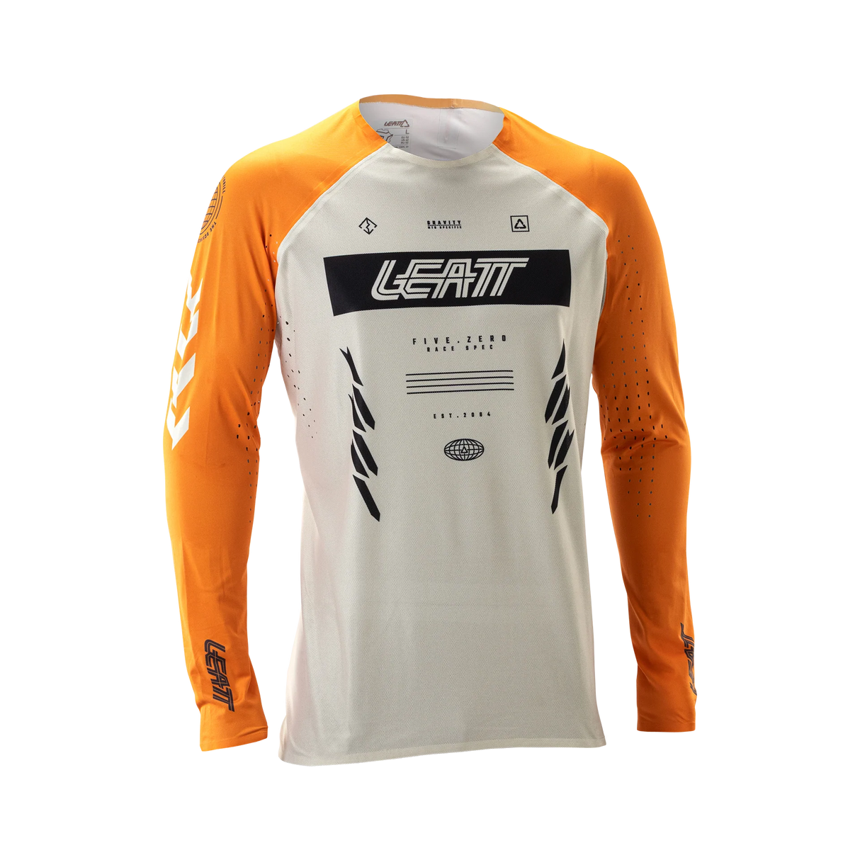 חולצת רכיבה ארוכה MTB Gravity 5.0 Race Yellow - Leatt