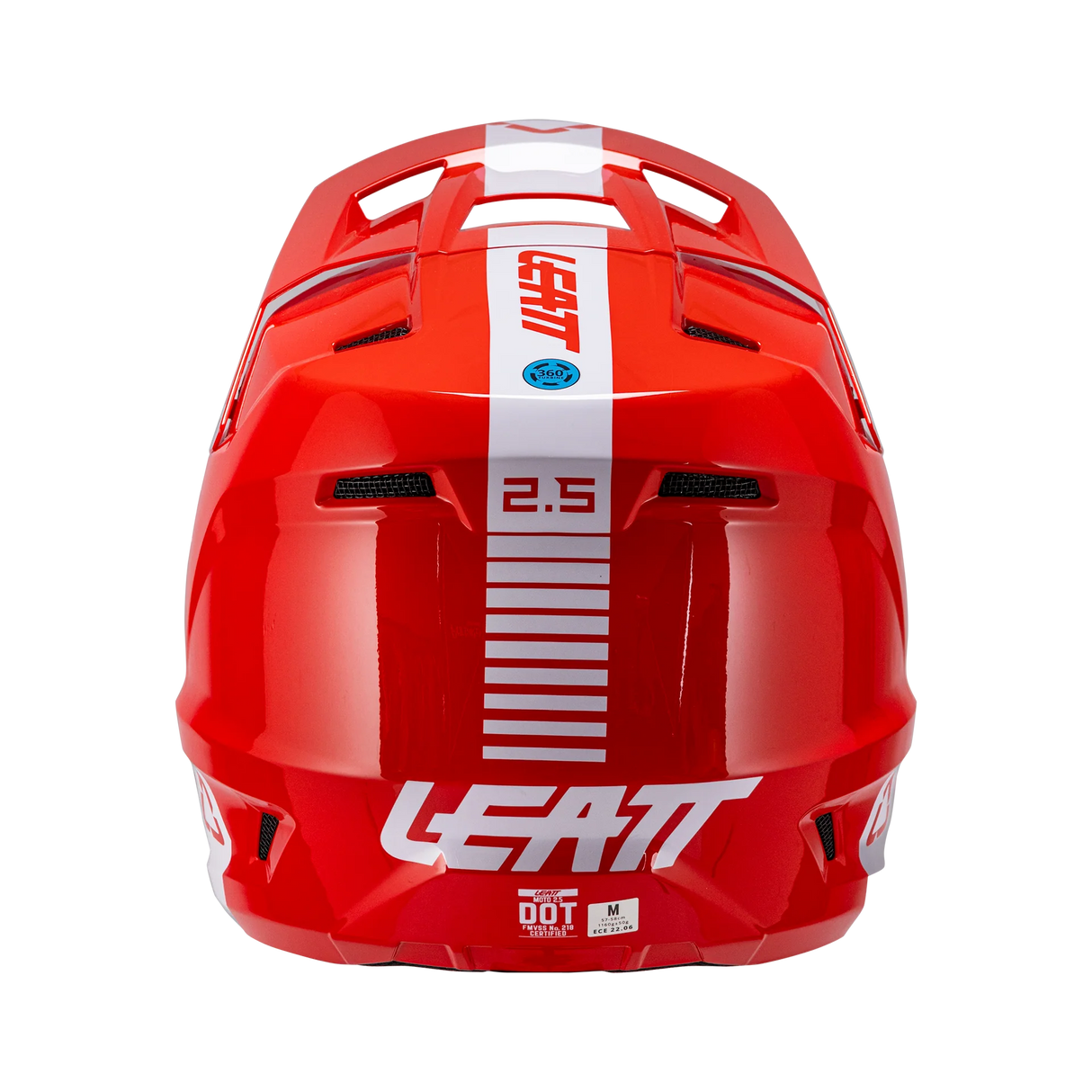 קסדת אופנוע 2.5 Red - Leatt