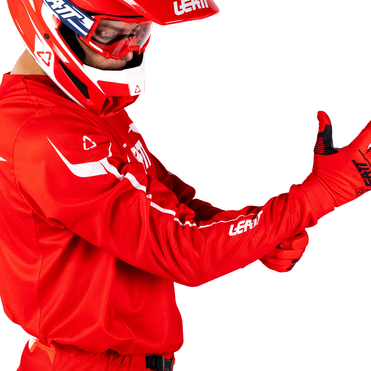 סט מכנס וחולצה 3.5 Red - Leatt