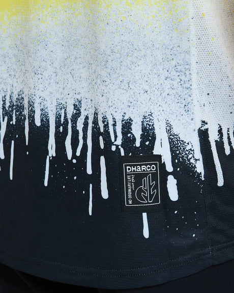 חולצת רכיבה קצרה גברים Acid Rain - DHaRCO