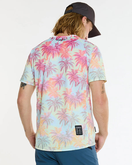 חולצת רכיבה קצרה גברים Highball - DHaRCO