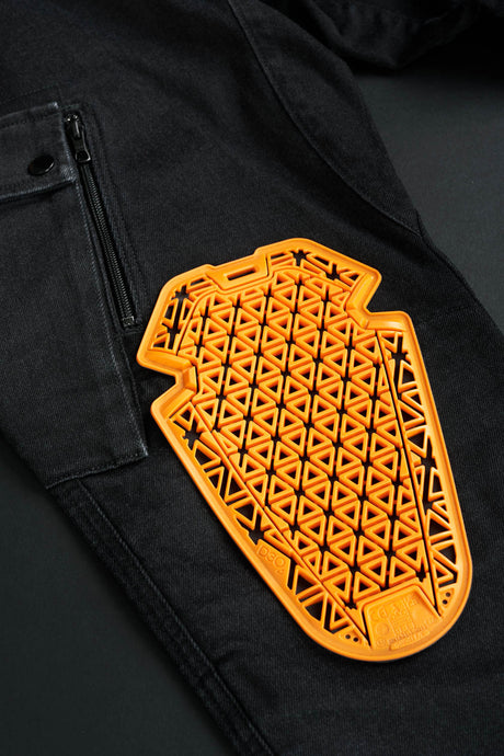 ג'ינס רכיבה MARK Black Jeans AAA - PANDO MOTO