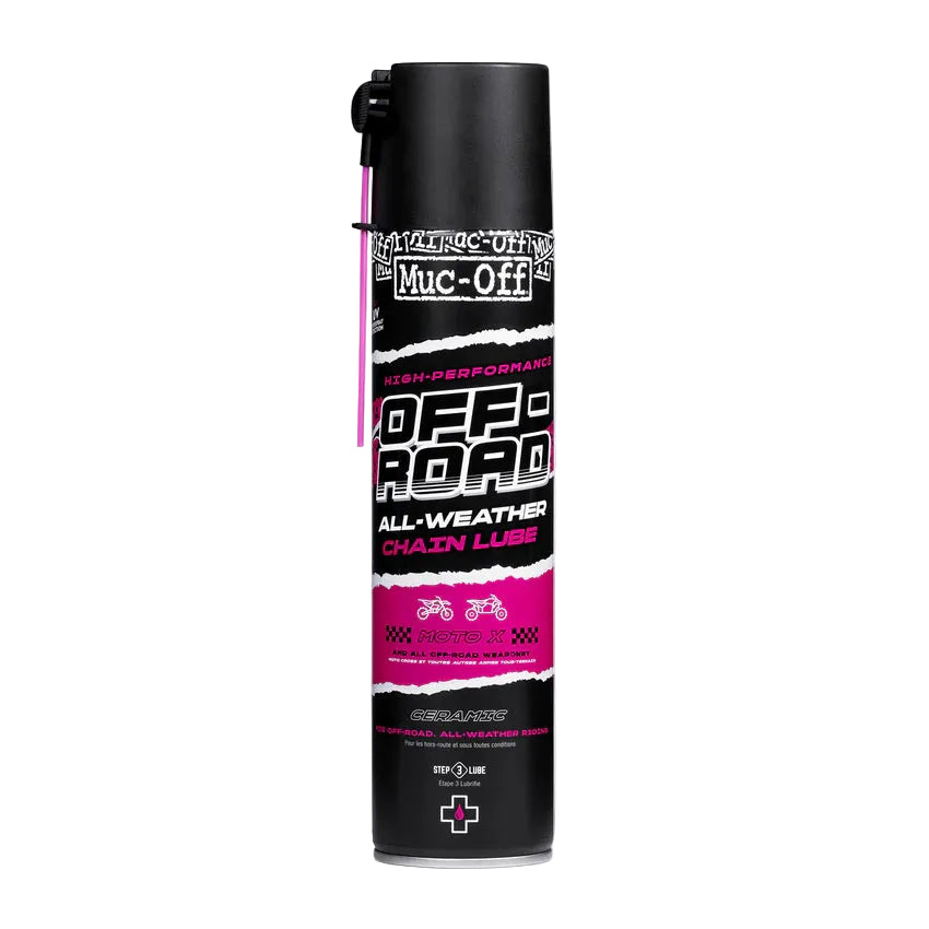 תרסיס שימון שרשרת 400 מ"ל Muc-Off Off-Road All-Weather