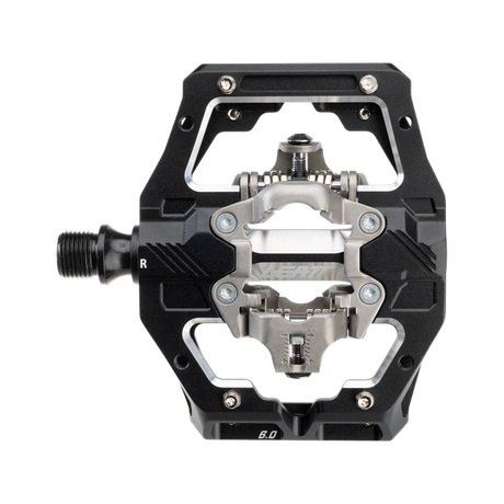 פדל אלומיניום Leatt Gravity 6.0 Clip-in רוחב 110x88 מ"מ שחור - Leatt