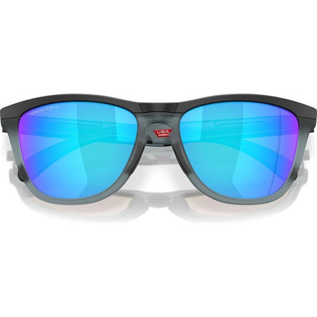 משקפי שמש Oakley Frogskins Range Prizm Sapphire Lenses, Matte Black Frame - Oakley