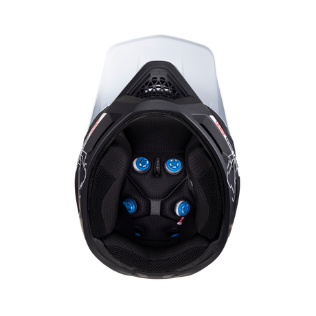 קסדה MTB Gravity 6.0 Carbon V24 White - Leatt