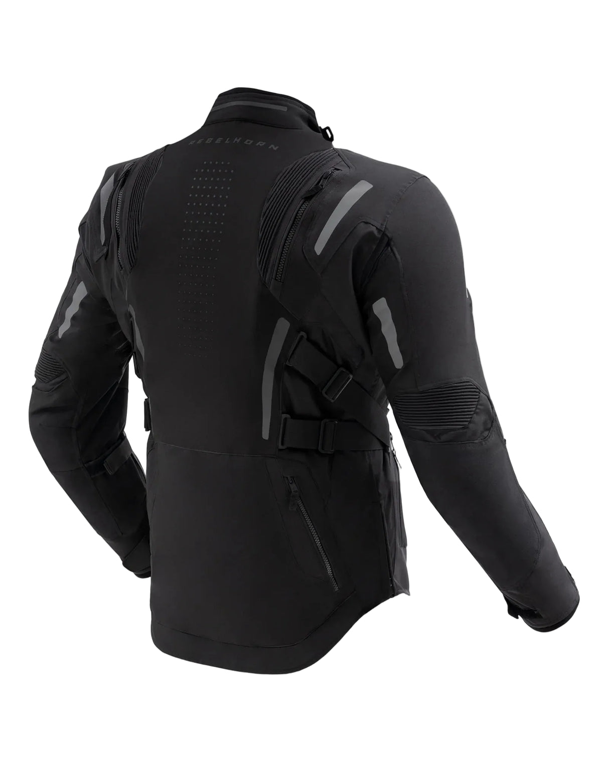 Rebelhorn HIKER IV TEXTILE מעיל רכיבה שחור - REBELHORN