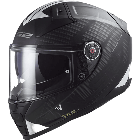 קסדת כביש מלאה LS2 FF811 VECTOR II שחור לבן - LS2