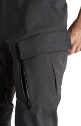 מכנס רכיבה עמיד במים TRITON WP Trousers A Slim Black - PANDO MOTO