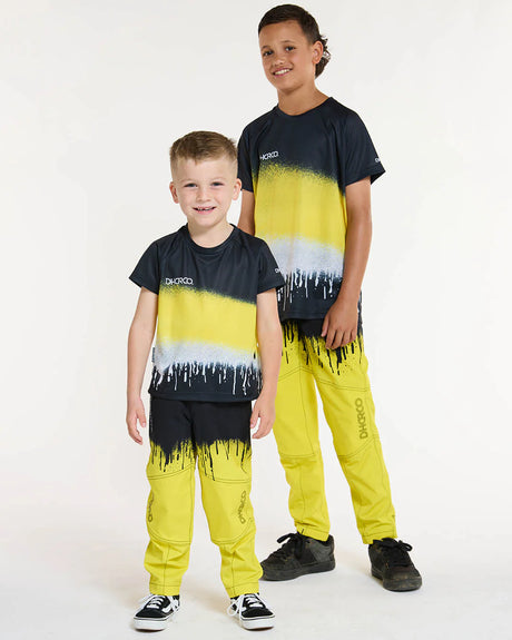 חולצת רכיבה קצרה ילדים Acid Rain - DHaRCO