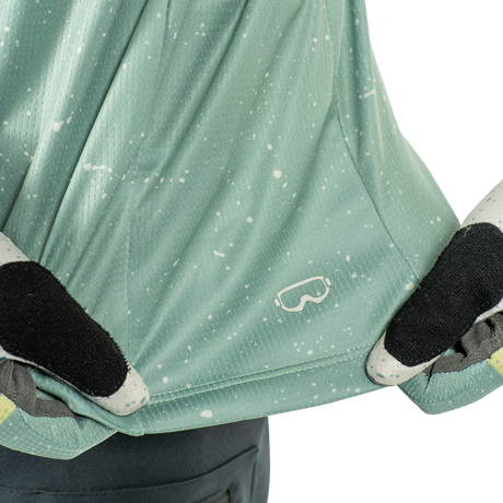 חולצת רכיבה קצרה ילדים MTB Enduro 3.0 Pistachio Jr V25 - Leatt