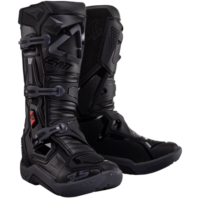 מגף 3.5 Stealth Black/Grey - Leatt
