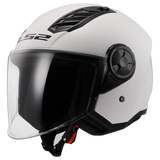 קסדת כביש 3/4 LS2 OF616 AirFlow ll Gloss White לבן מבריק - LS2