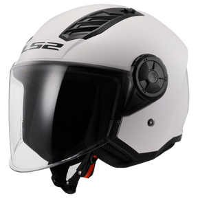 קסדת כביש 3/4 LS2 OF616 AirFlow ll Gloss White לבן מבריק - LS2