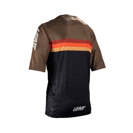 חולצת רכיבה קצרה ילדים MTB Enduro 3.0 Black Jr V25 - Leatt