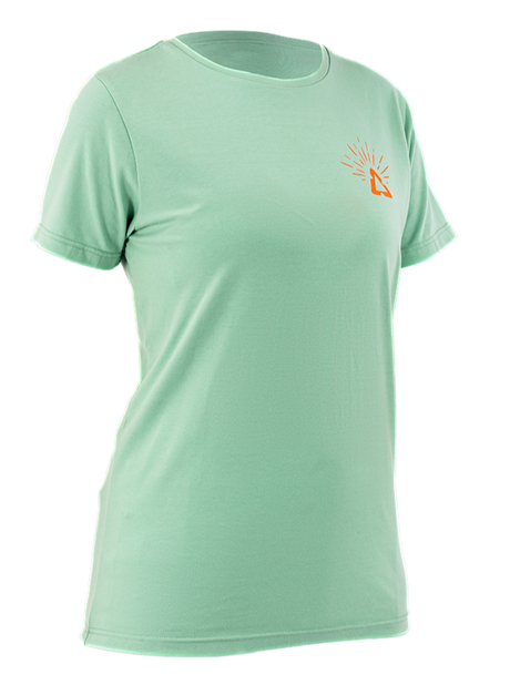 חולצה קצרה נשים Core Jade - LEATT