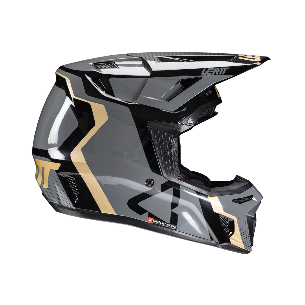 קיט קסדה ומשקף Leatt Moto 8.5 Black V25 + Goggles 5.5 Iriz - Leatt