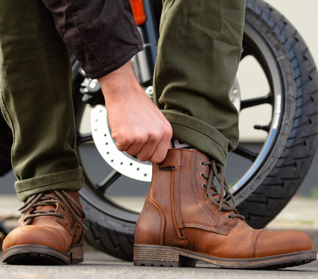 מגף רכיבה קלאסי Kaspar מבית Falco חום - Falco