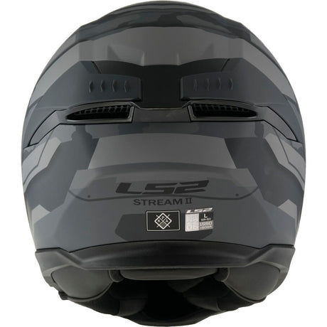 קסדת כביש מלאה LS2 FF808 STREAM II אפור מט - LS2