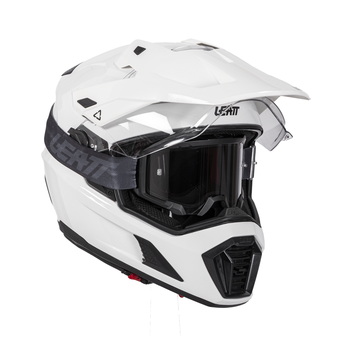 קיט קסדה ומשקף Leatt ADV 8.5 White + Goggle 4.5 - Leatt