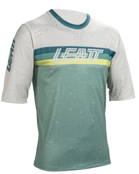 חולצת רכיבה קצרה גברים MTB Enduro 3.0 Pistachio V25 - Leatt