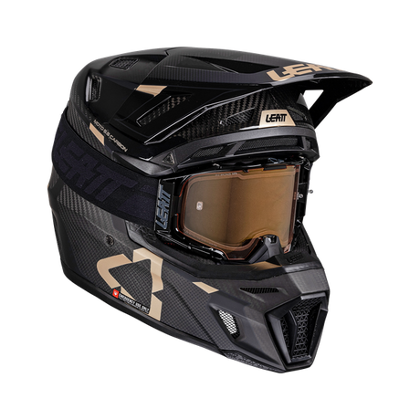 קיט קסדה ומשקף Leatt Moto 9.5 Carbon V25 + Goggles 6.5 Iriz - Leatt