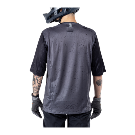 חולצת רכיבה קצרה גברים MTB Enduro 3.0 Graphite V25 - Leatt