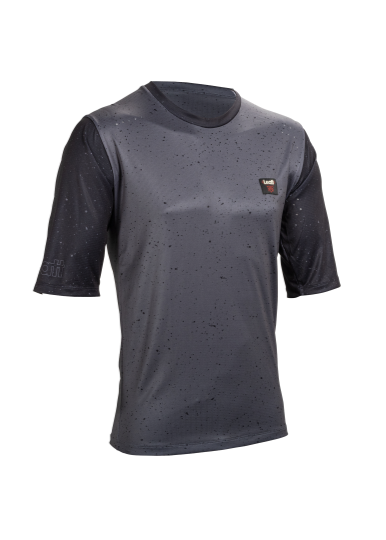 חולצת רכיבה קצרה גברים MTB Enduro 3.0 Graphite V25 - Leatt