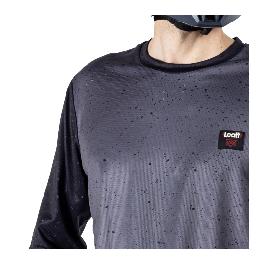 חולצת רכיבה קצרה גברים MTB Enduro 3.0 Graphite V25 - Leatt