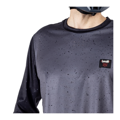 חולצת רכיבה קצרה גברים MTB Enduro 3.0 Graphite V25 - Leatt
