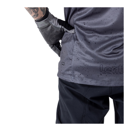 חולצת רכיבה קצרה גברים MTB Enduro 3.0 Graphite V25 - Leatt
