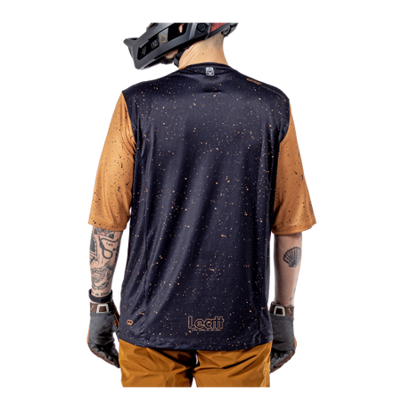 חולצת רכיבה קצרה גברים MTB Enduro 3.0 Rust V25 - Leatt