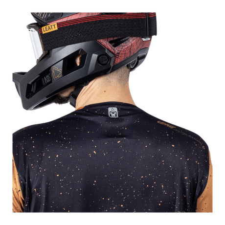 חולצת רכיבה קצרה גברים MTB Enduro 3.0 Rust V25 - Leatt