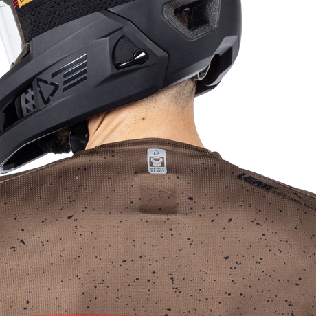 חולצת רכיבה קצרה גברים MTB Enduro 3.0 Black V25 - Leatt