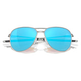 משקפי שמש Oakley Full Rim Aviator CONTRAIL Prizm Sapphire Lenses, Satin Chrome Frame - Oakley