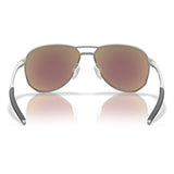 משקפי שמש Oakley Full Rim Aviator CONTRAIL Prizm Sapphire Lenses, Satin Chrome Frame - Oakley