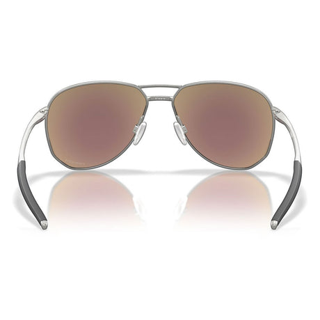 משקפי שמש Oakley Full Rim Aviator CONTRAIL Prizm Sapphire Lenses, Satin Chrome Frame - Oakley