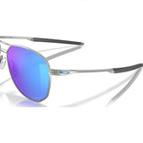 משקפי שמש Oakley Full Rim Aviator CONTRAIL Prizm Sapphire Lenses, Satin Chrome Frame - Oakley