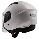 קסדת כביש 3/4 LS2 OF616 AirFlow ll Gloss White לבן מבריק - LS2