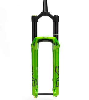 בולם DVO Onyx אוויר/אוויר 38 מ"מ לגלגל 29" אורך 170 מ"מ ציר 15/110 - ירוק - DVO