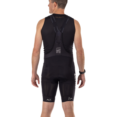 ביב רכיבה קרוס/גראבל MTB 6.0 Endurance Black - Leatt