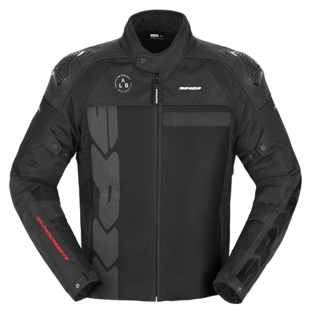 מעיל רכיבה קיץ Spidi Progressive NET WINDOUT שחור/שחור - SPIDI