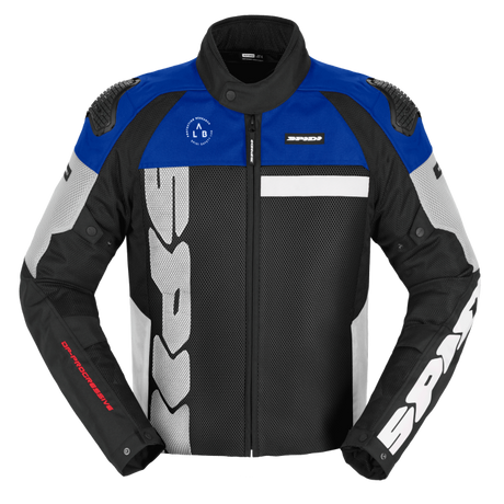 מעיל רכיבה קיץ Spidi Progressive NET WINDOUT שחור/כחול - SPIDI