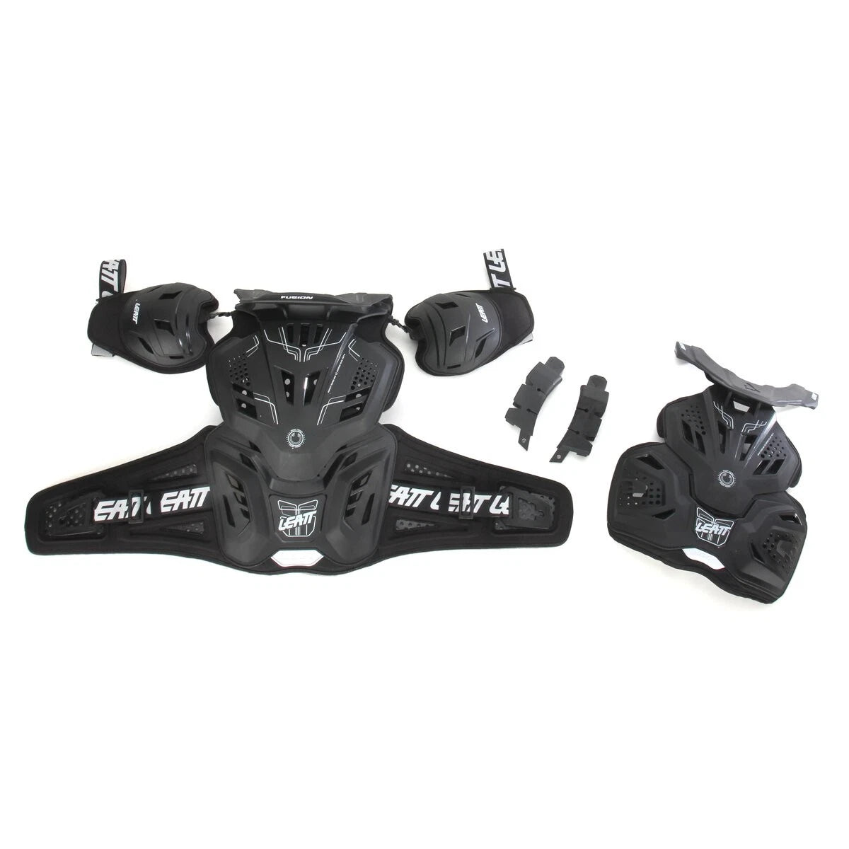 מגן גוף Leatt Fusion 3.0 Black
