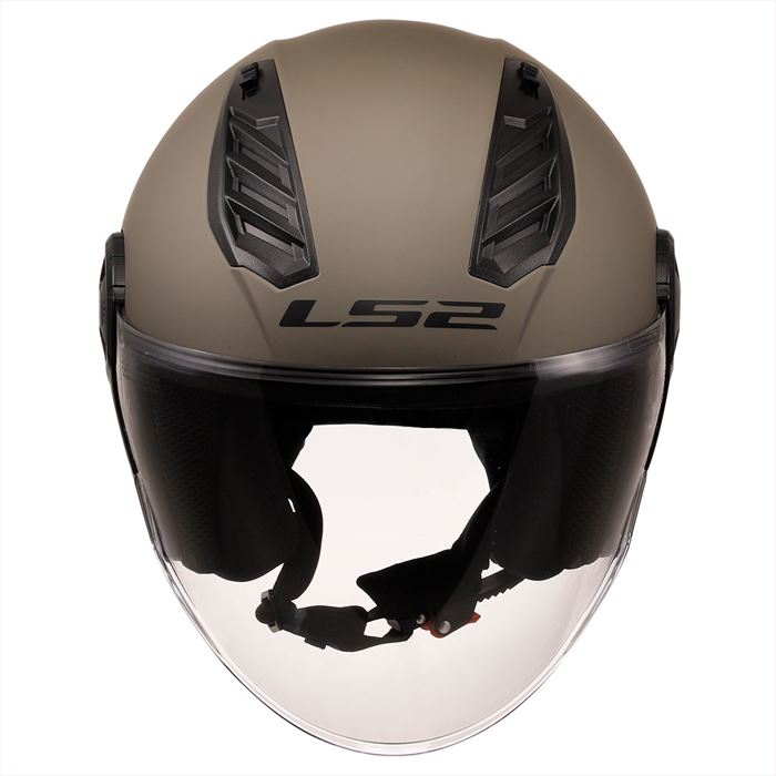 קסדת כביש 3/4 LS2 OF616 AirFlow ll Solid Matt Sand חול מט - LS2