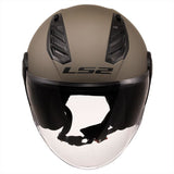 קסדת כביש 3/4 LS2 OF616 AirFlow ll Solid Matt Sand חול מט - LS2
