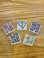 5 STICKER FUN PACK - חבילת מדבקות - Three Lines