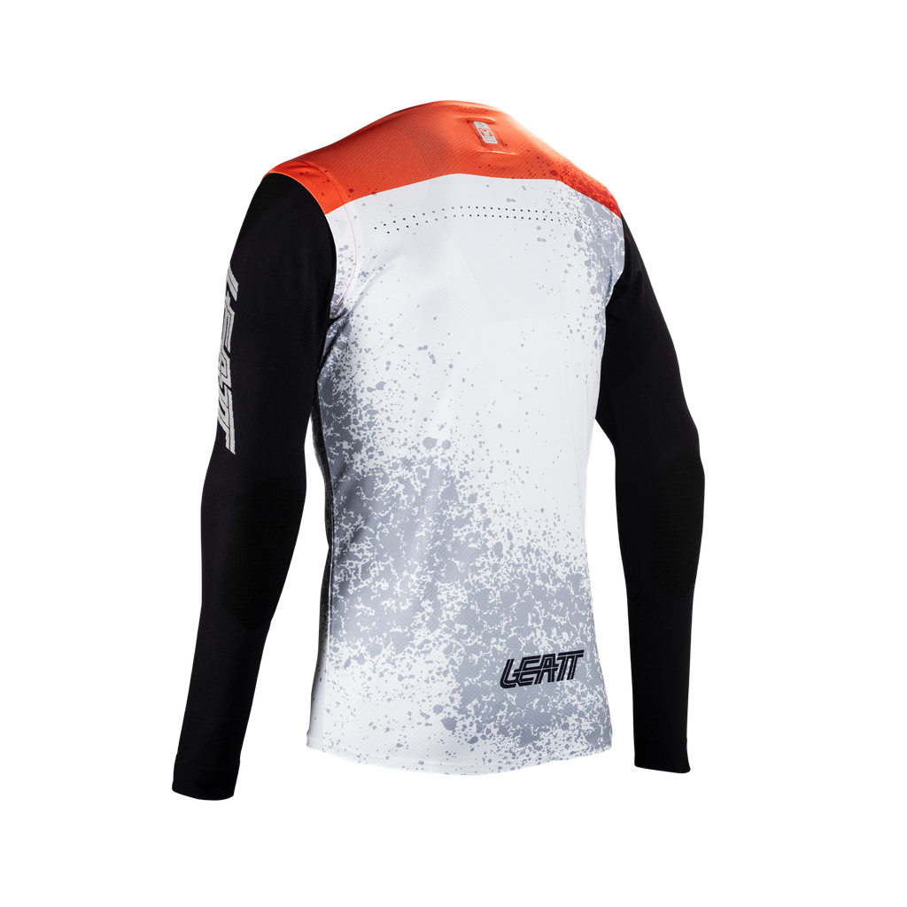 חולצת רכיבה ארוכה MTB Gravity 5.0 White - Leatt