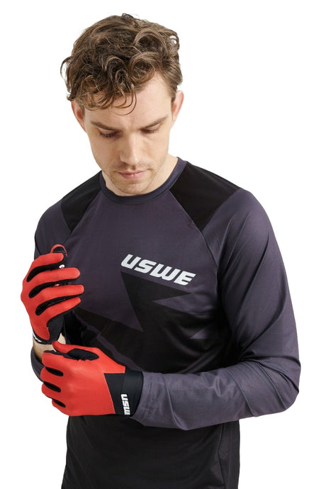 חולצת רכיבה ארוכה גברים Berg MTB - USWE